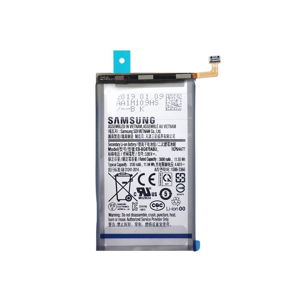 Samsung Galaxy S10e (SM-G970F) Battery 3000mAh GH82-18825A EB-BG970ABU (Gold) Samsung Galaxy S10e (SM-G970F) Battery 3000mAh GH82-18825A EB-BG970ABU (Gold)